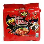 Samyang Buldak Hot Chicken Flavour Ramen Korean Noodles 2x Spicy 5pcs (Halal) 140g