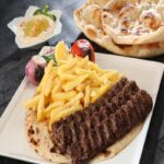 BBQ:  Aleppo Kebab Schotel (2 Stuks)