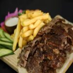 Schotel:  Syrische Shawrama Vlees Double