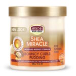 African Pride Shea Miracle Bouncy Curls Pudding 12 oz