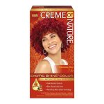 Crème of Nature Argan Oil Hair Color Intensive Red 7.6