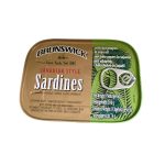 Brunswick Sardines With Hot Peppers in Soya Oil 106 G
