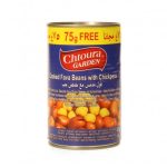 Chtoura Garden Cooked Fava Beans With Chickpeas 400G