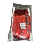Foil Curtain Red