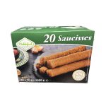 Mekkafood 20 Sausages Frozen 1400 G