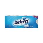 Zebra Toilet Paper Extra Long 8Rolls